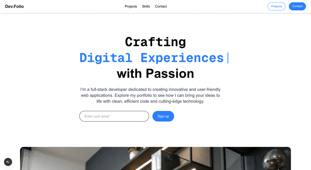 Portfolio Website